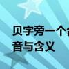 贝字旁一个台一个贝一个台念什么 赔字的读音与含义