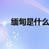 缅甸是什么意思 缅甸国家含义深度解析